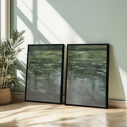 [Color:American Maple], Picture of art in a American Maple frame