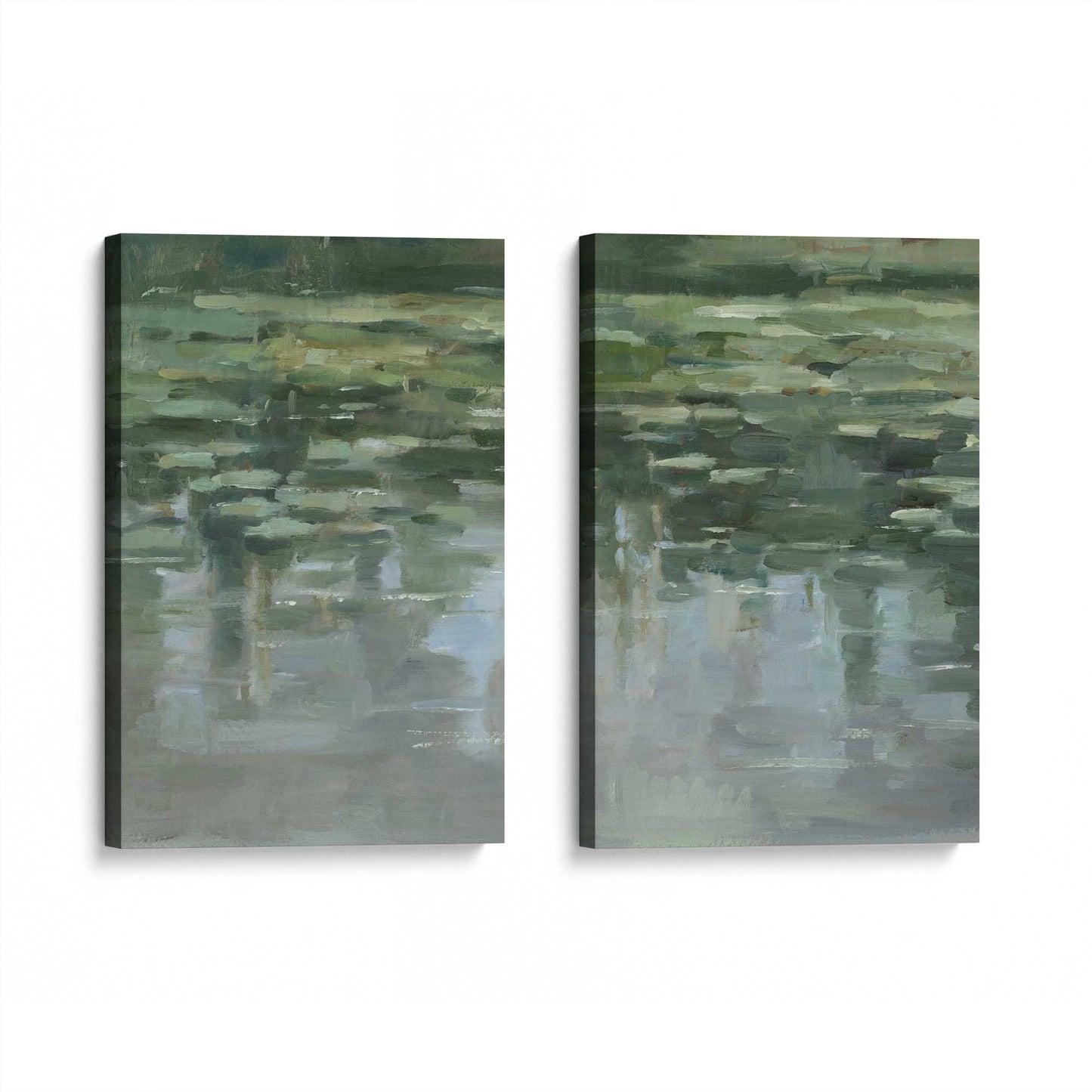 [Color:Stretched Canvas], Picture of art at an angle