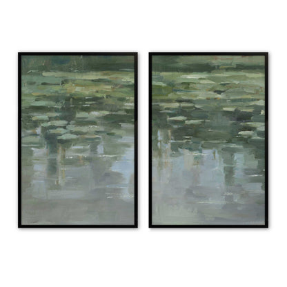 [Color:Satin Black], Picture of art in a Satin Black frame
