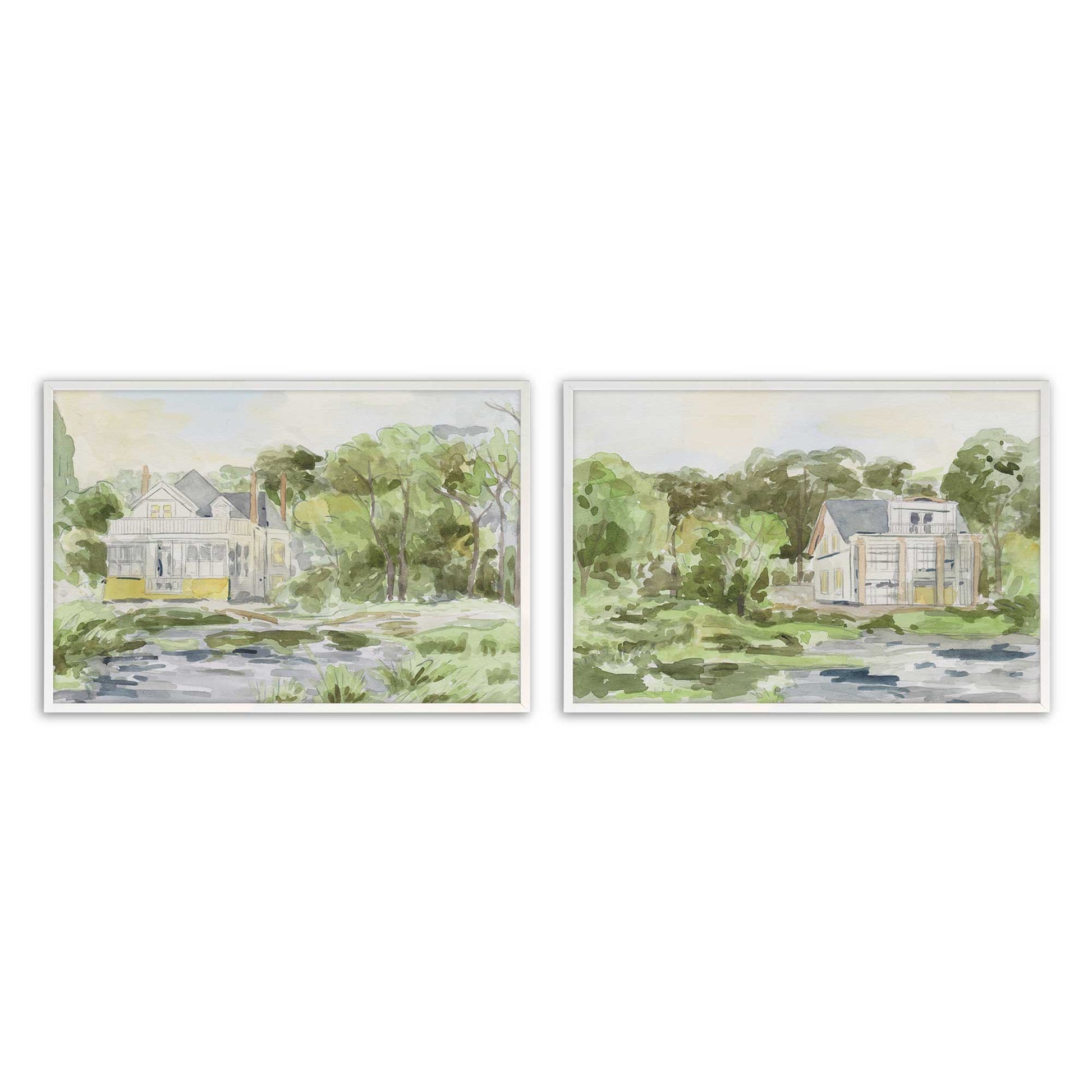 [Color:Opaque White], Picture of art in a Opaque White frame