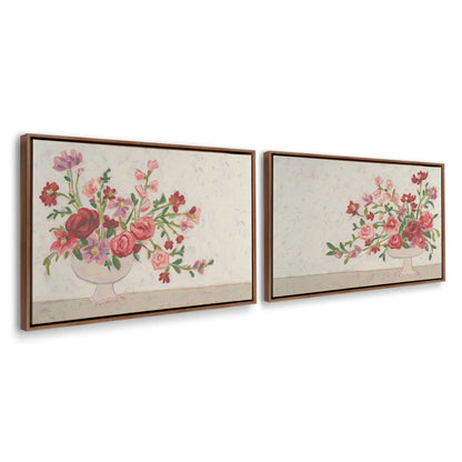 [Color:Walnut], Picture of art in a Walnut frame at an angle
