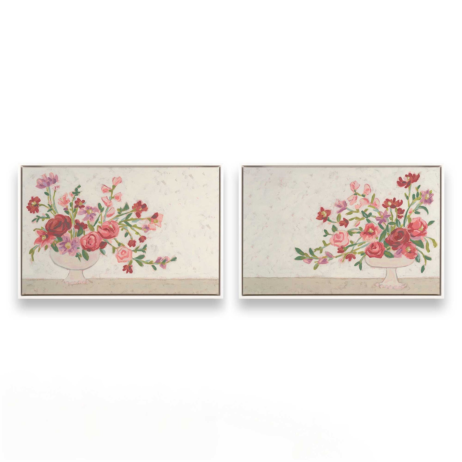 [Color:Opaque White], Picture of art in a White frame