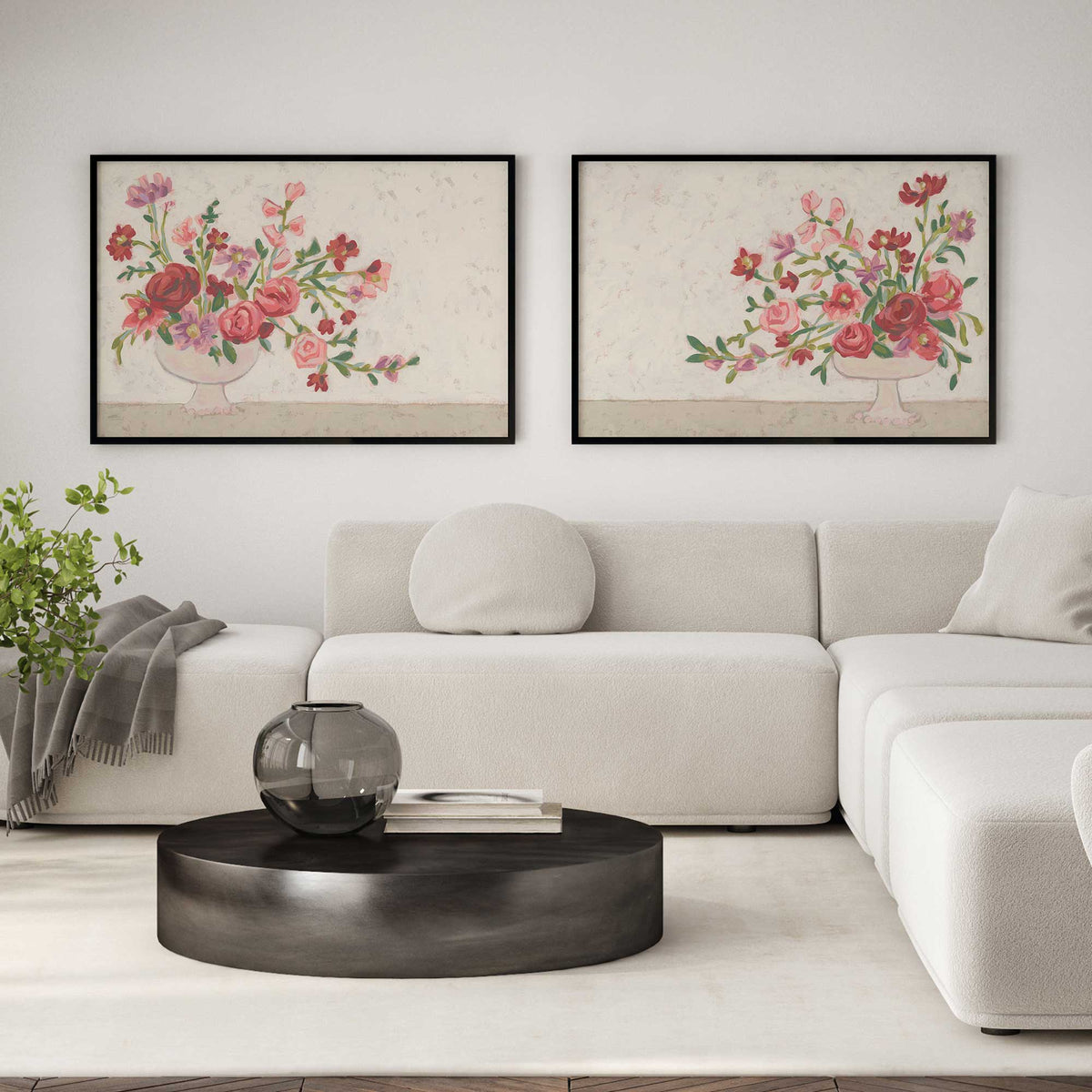 [Color:Satin Black], Picture of art in a Satin Black frame