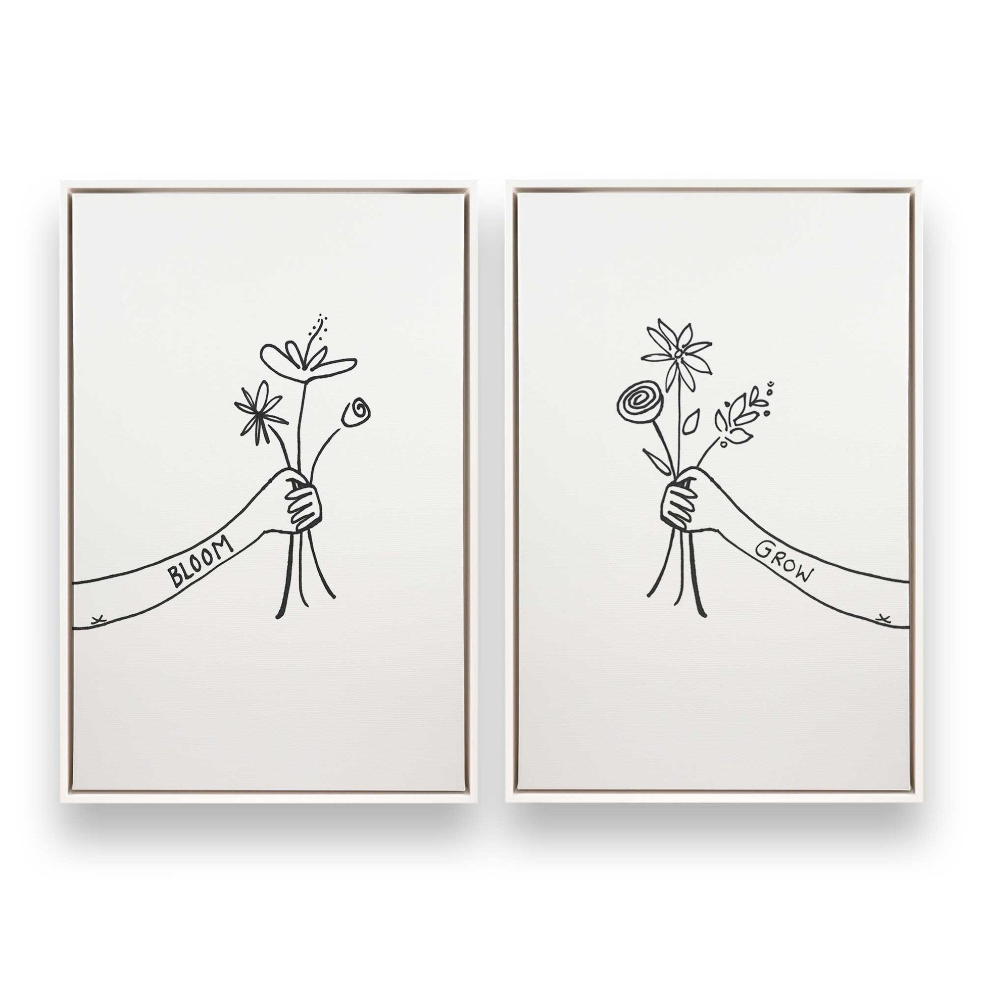 [Color:Opaque White], Picture of art in a White frame