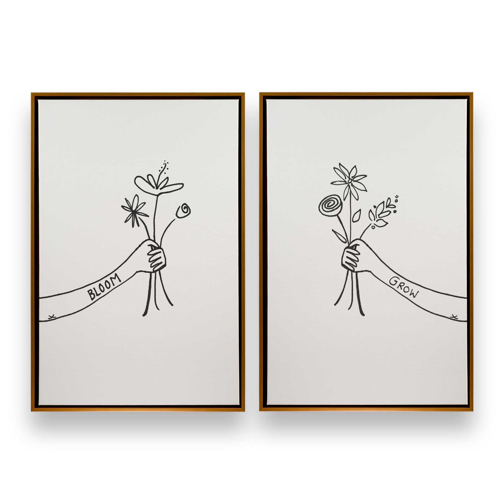 [Color:Polished Gold], Picture of art in a Polished Gold frame