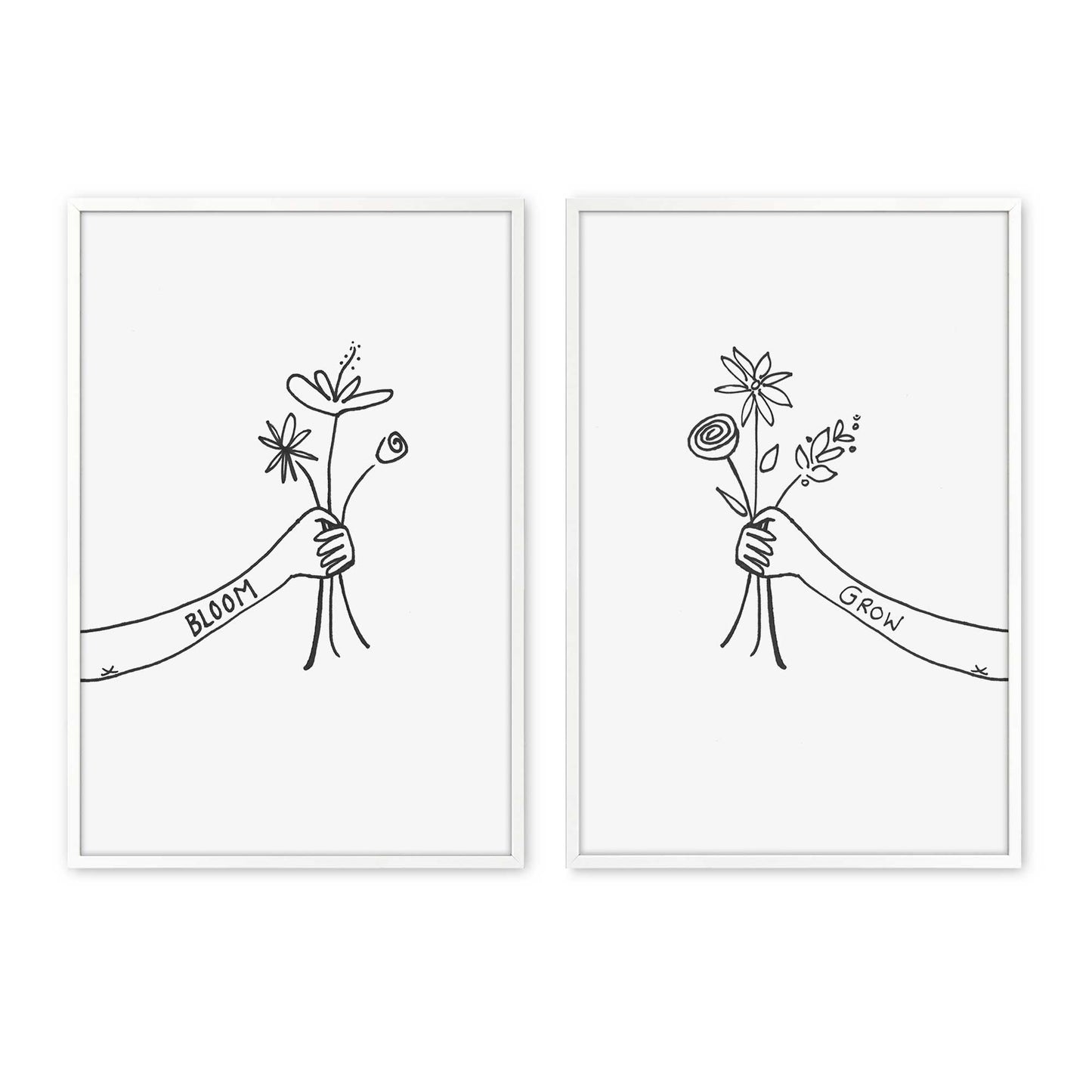 [Color:Opaque White], Picture of art in a Opaque White frame