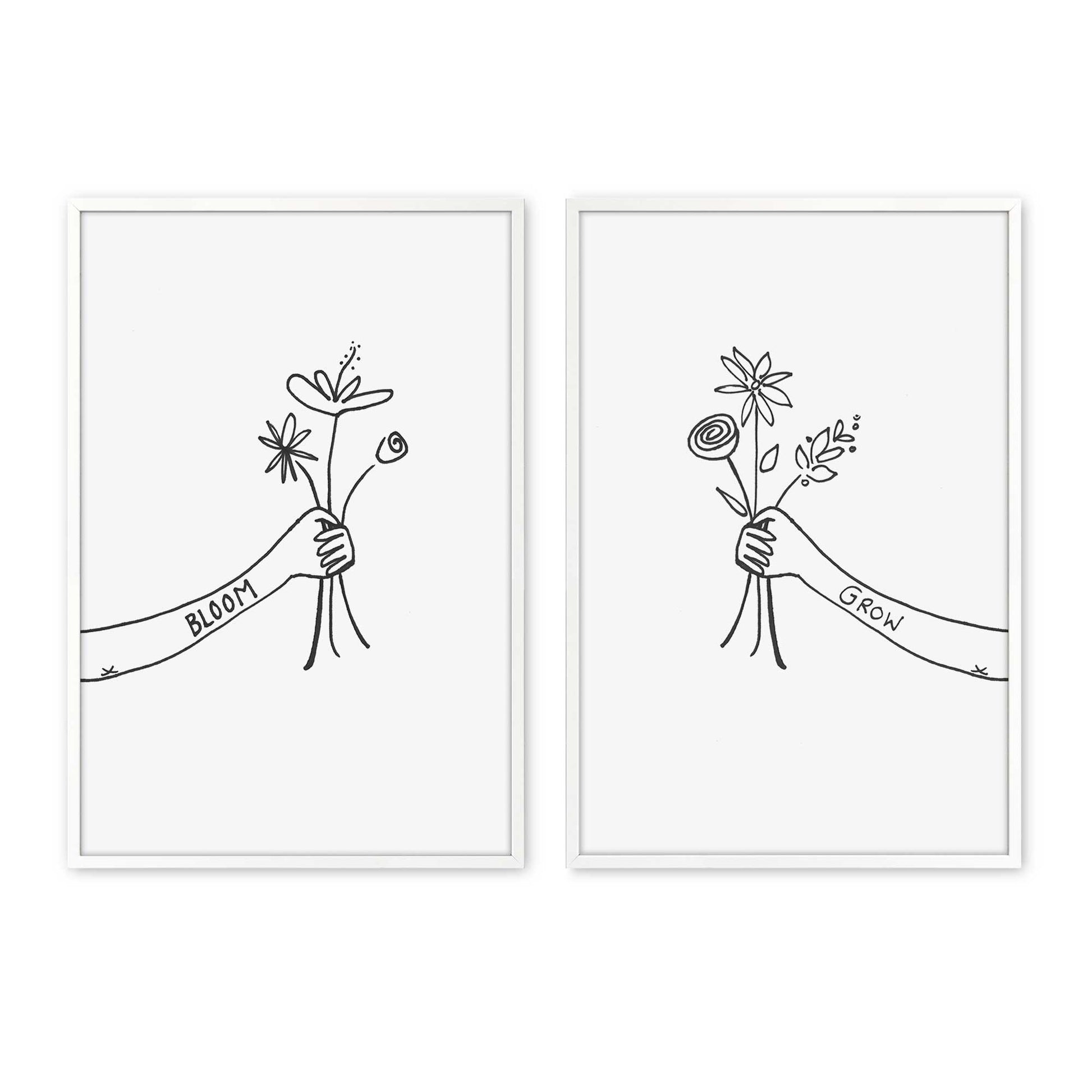 [Color:Opaque White], Picture of art in a Opaque White frame