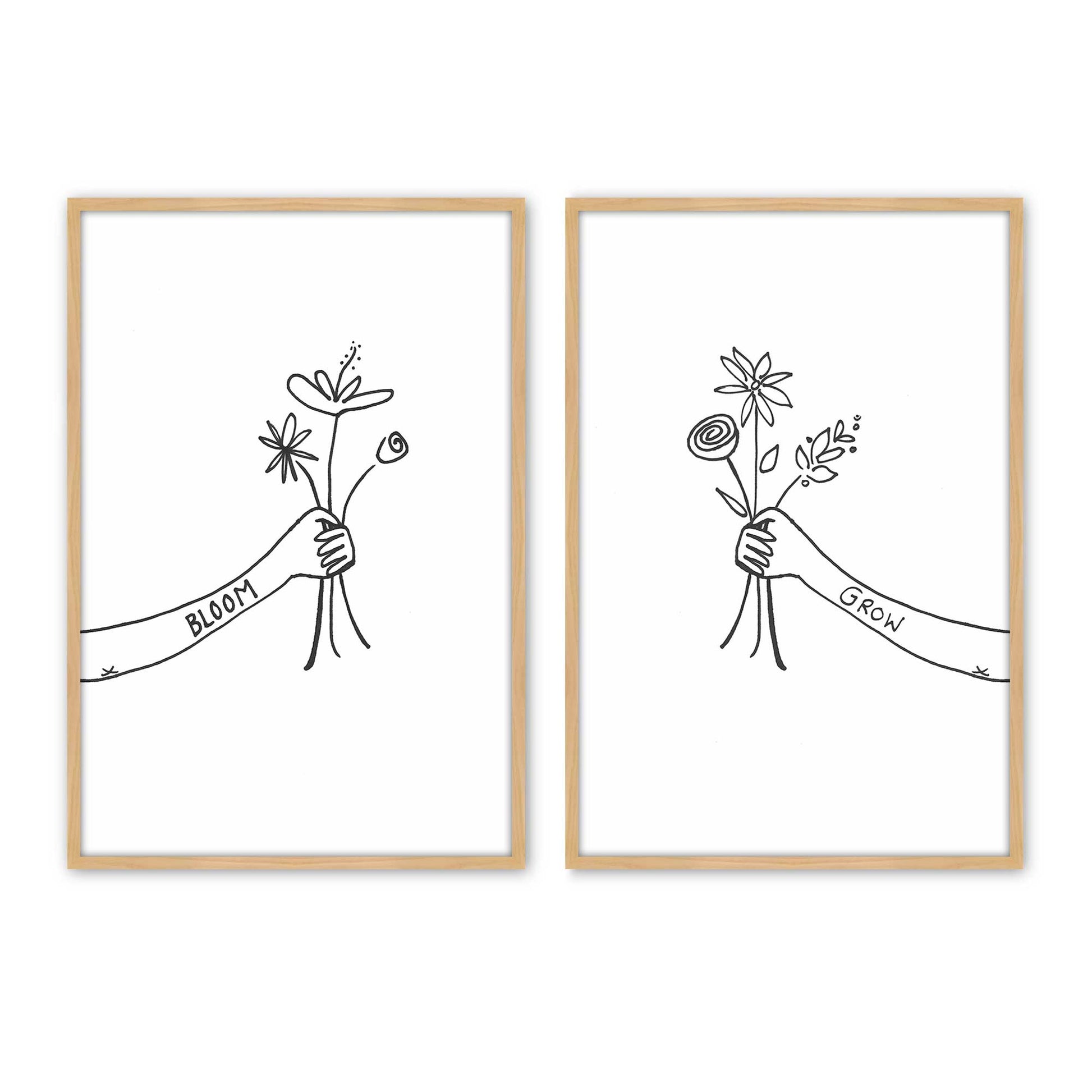 [Color:American Maple], Picture of art in a American Maple frame