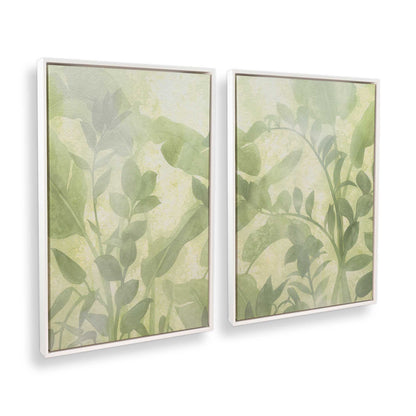 [Color:Opaque White], Picture of art in a White frame at an angle
