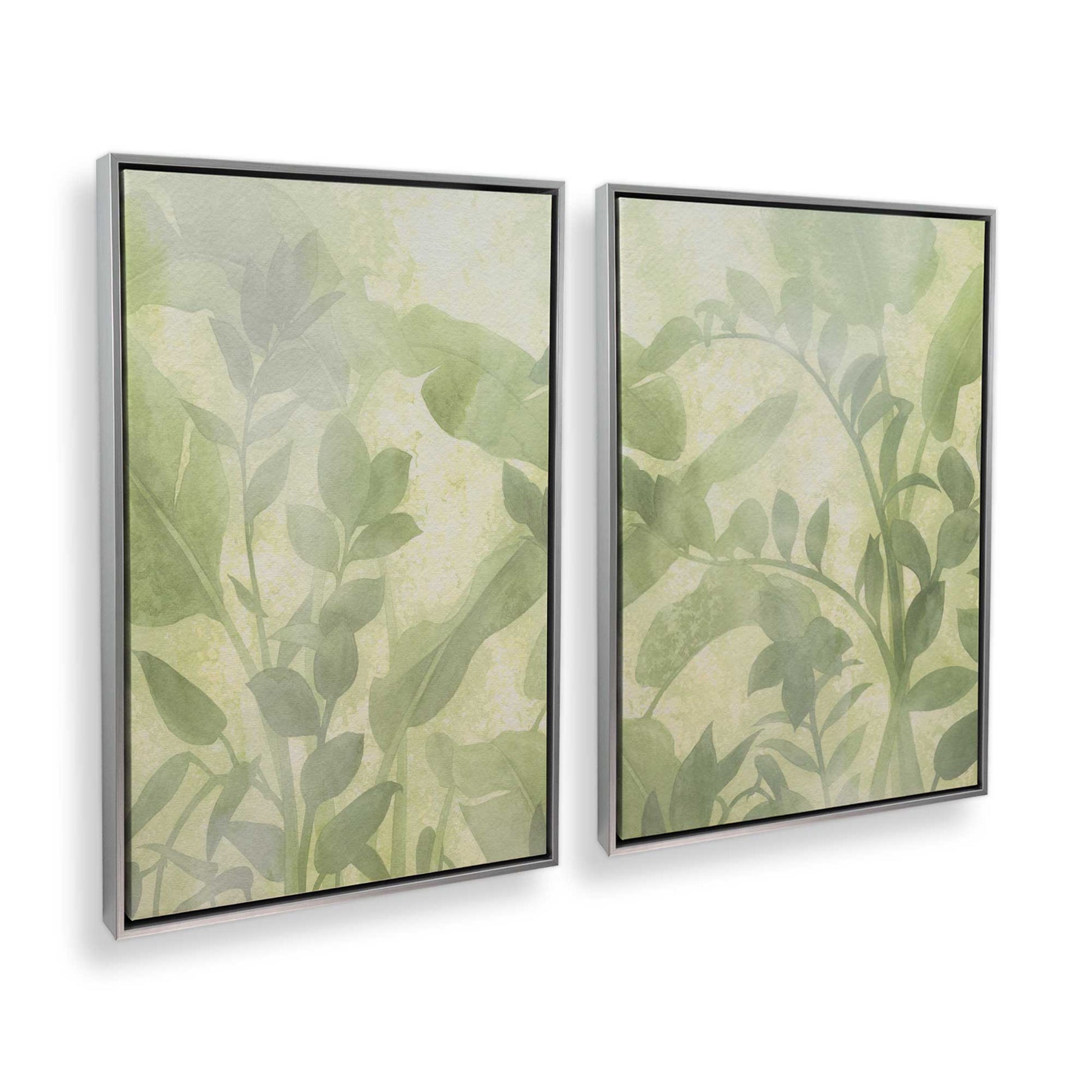 [Color:Polished Chrome], Picture of art in a Polished Chrome frame at an angle