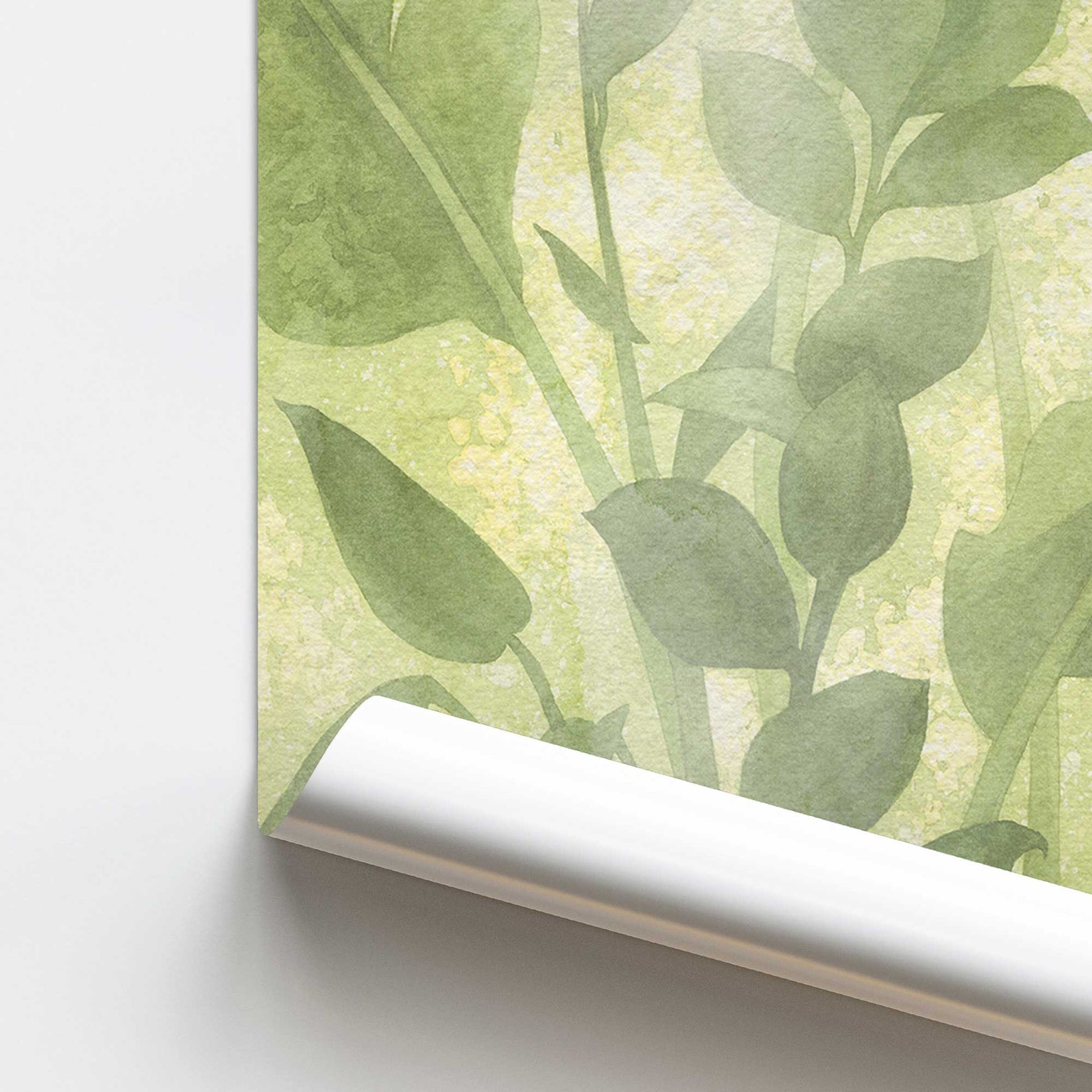 [color:Rolled Print], Picture of close up of art