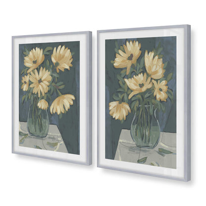 [Color:Polished Chrome], Picture of art in a Polished Chrome frame at an angle