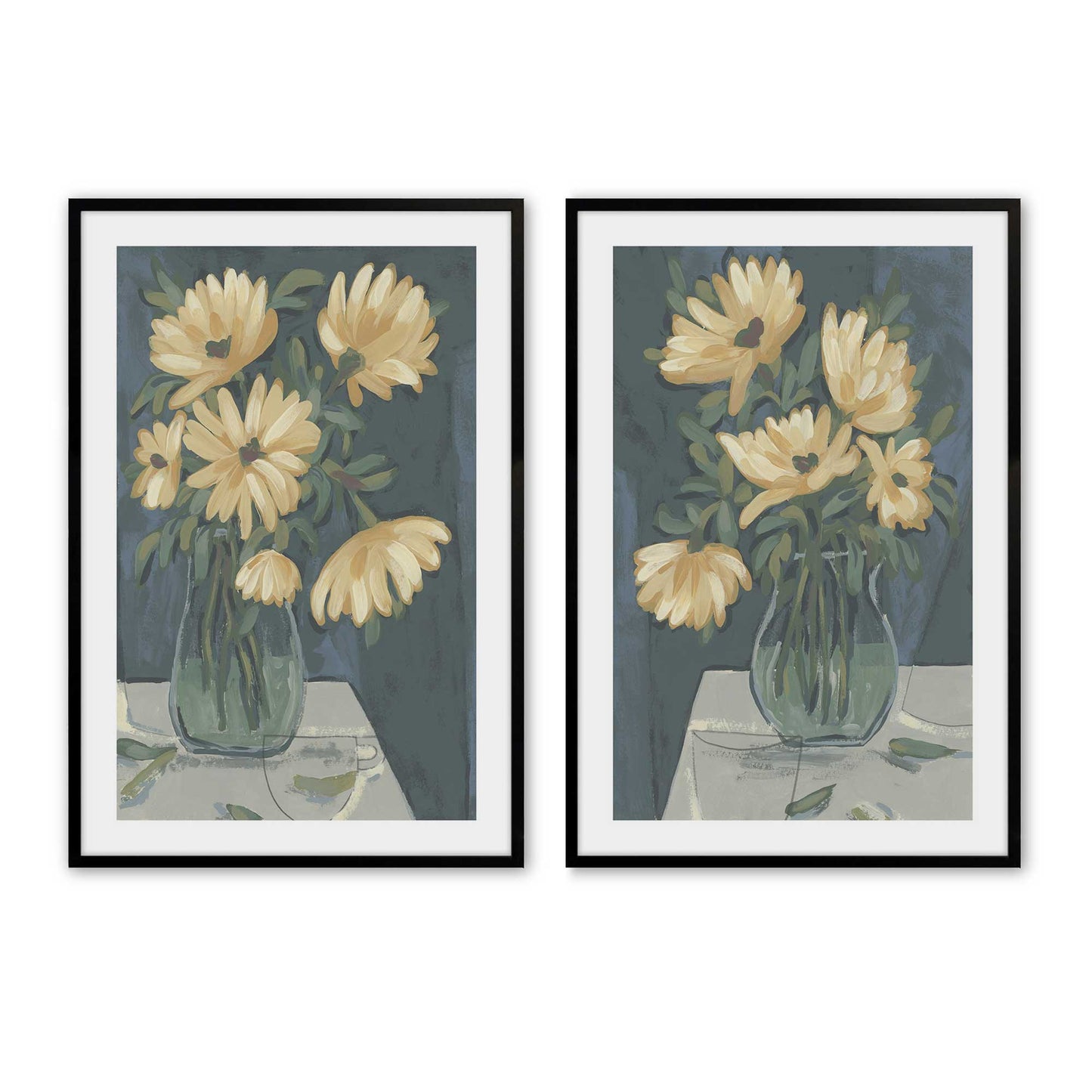 [Color:Satin Black], Picture of art in a Satin Black frame