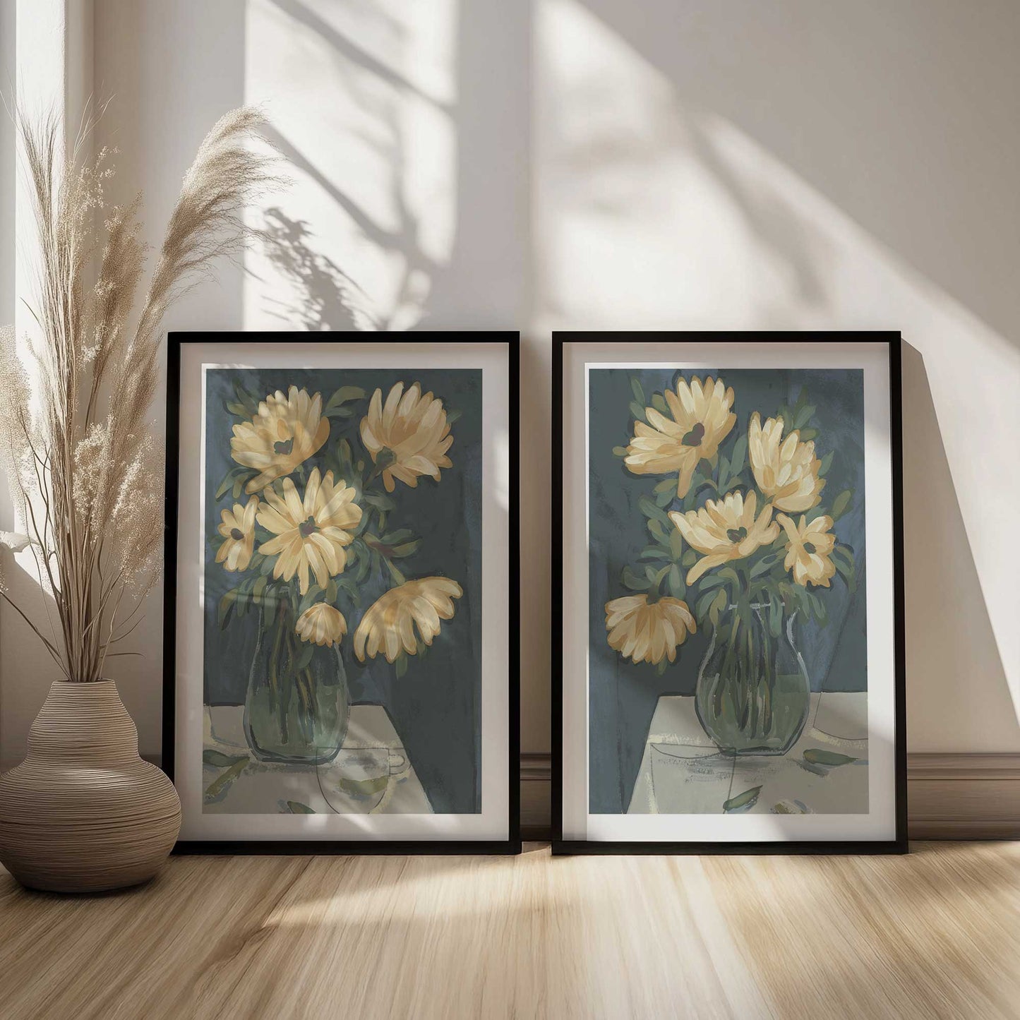 [Color:Belvinder Brown], Picture of art in a Belvinder Brown frame
