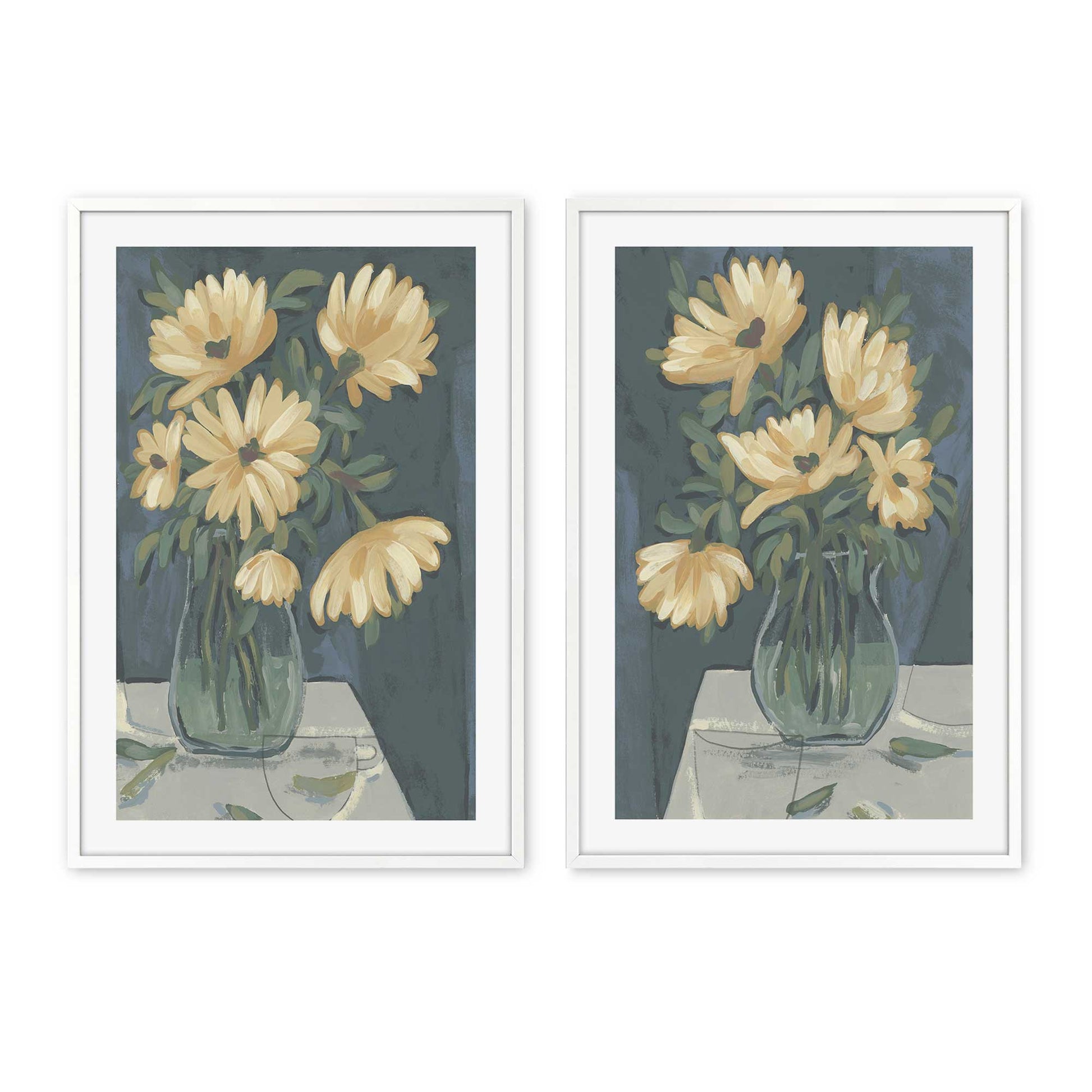 [Color:Opaque White], Picture of art in a Opaque White frame