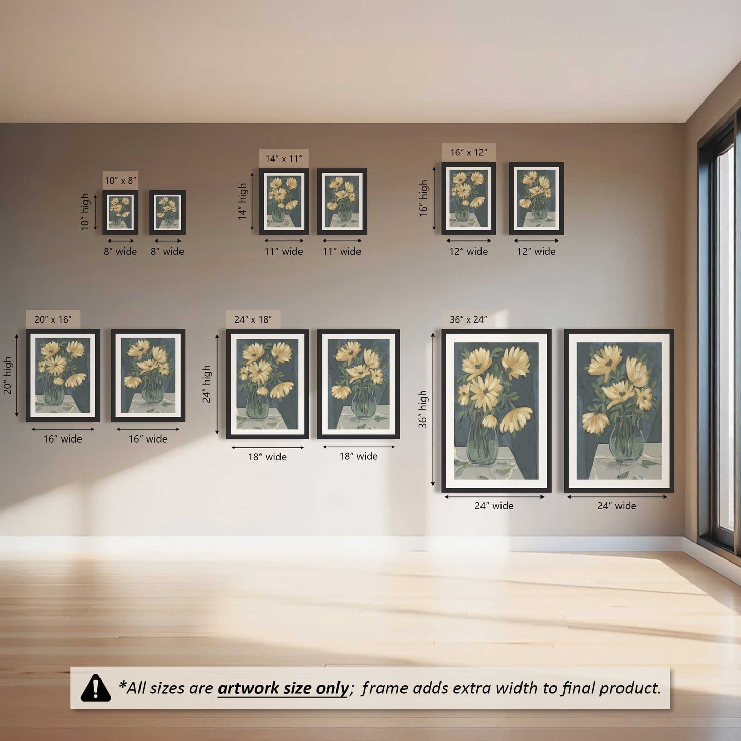 Sunny Bloom Bash Set of 2 Art Prints