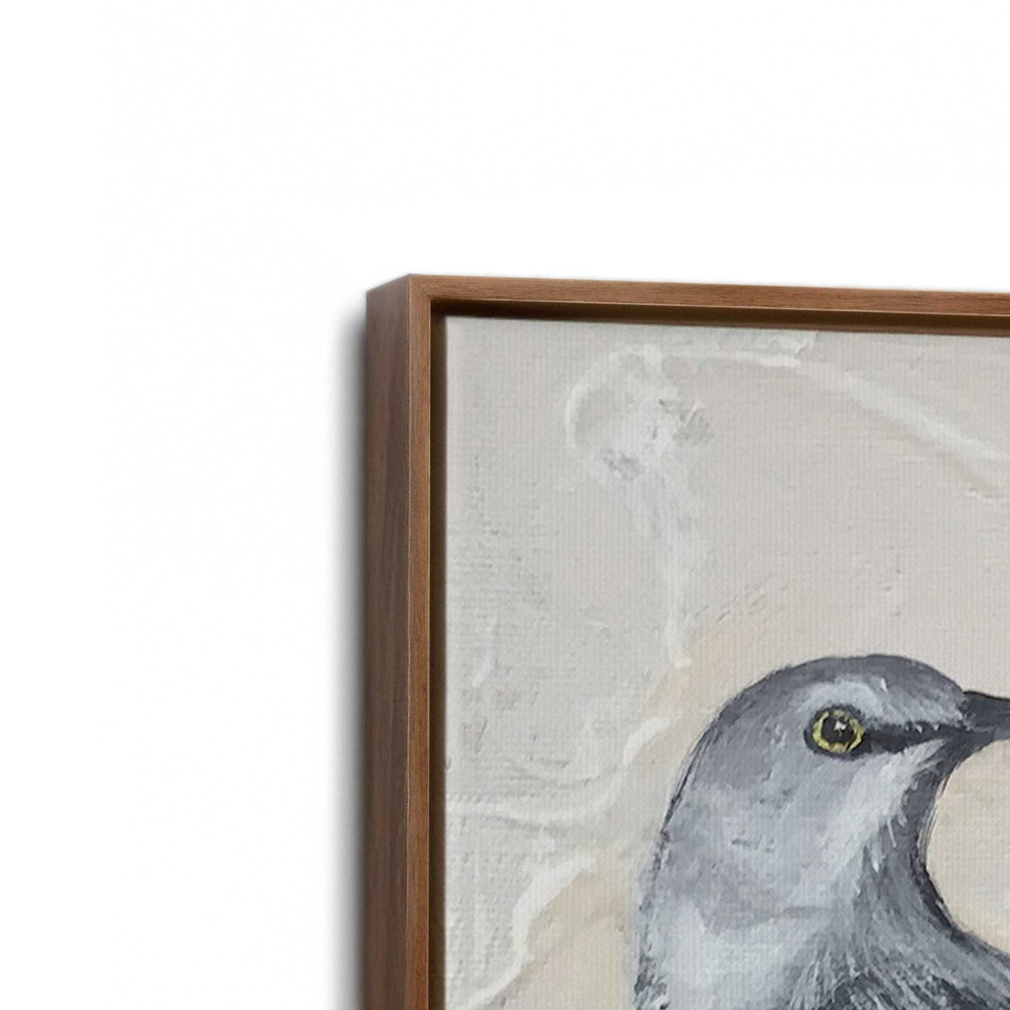 [Color:Walnut], Picture of the corner of the art