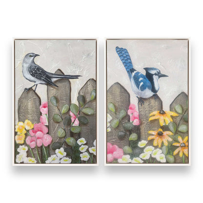 [Color:Opaque White], Picture of art in a White frame