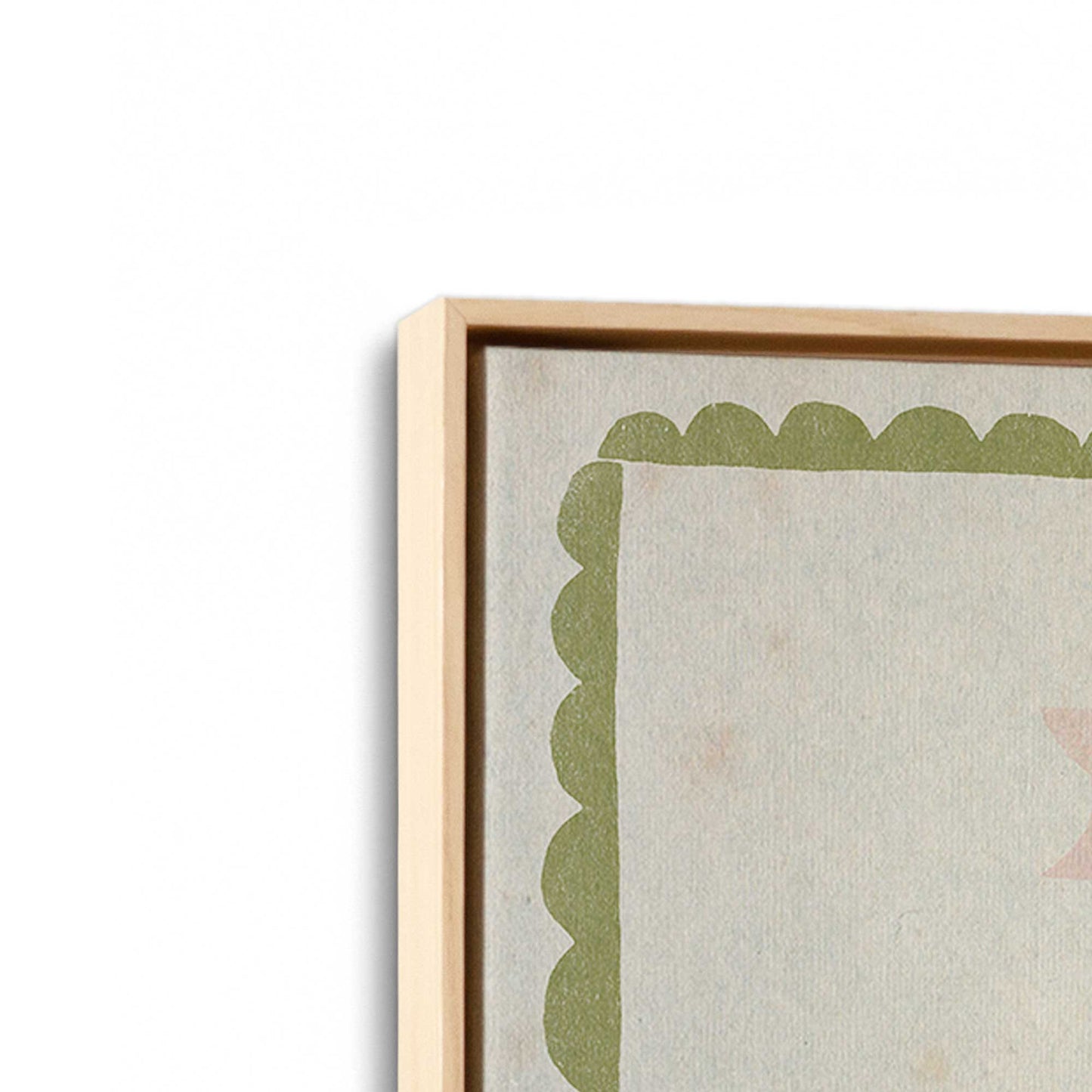 [Color:American Maple], Picture of the corner of the art