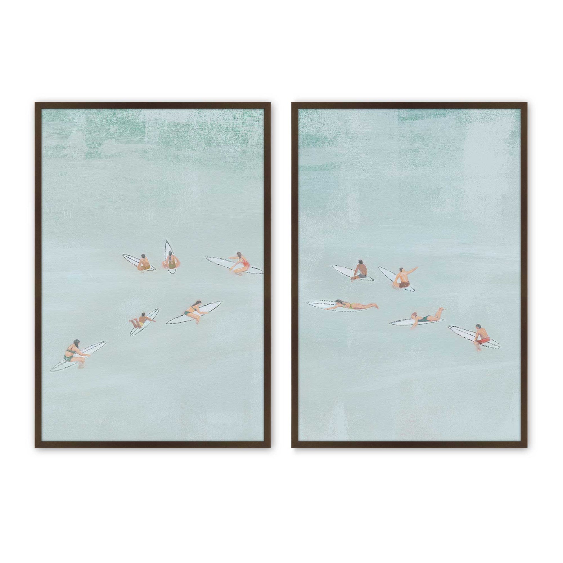 [Color:Belvinder Brown], Picture of art in a Belvinder Brown frame
