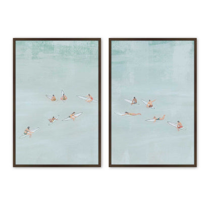 [Color:Belvinder Brown], Picture of art in a Belvinder Brown frame