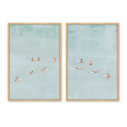 [Color:American Maple], Picture of art in a American Maple frame