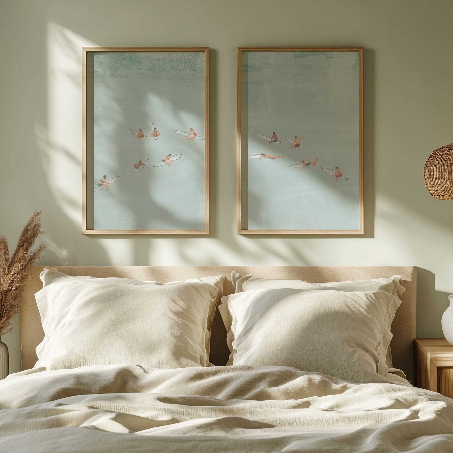 [Color:Walnut], Picture of art in a Walnut frame