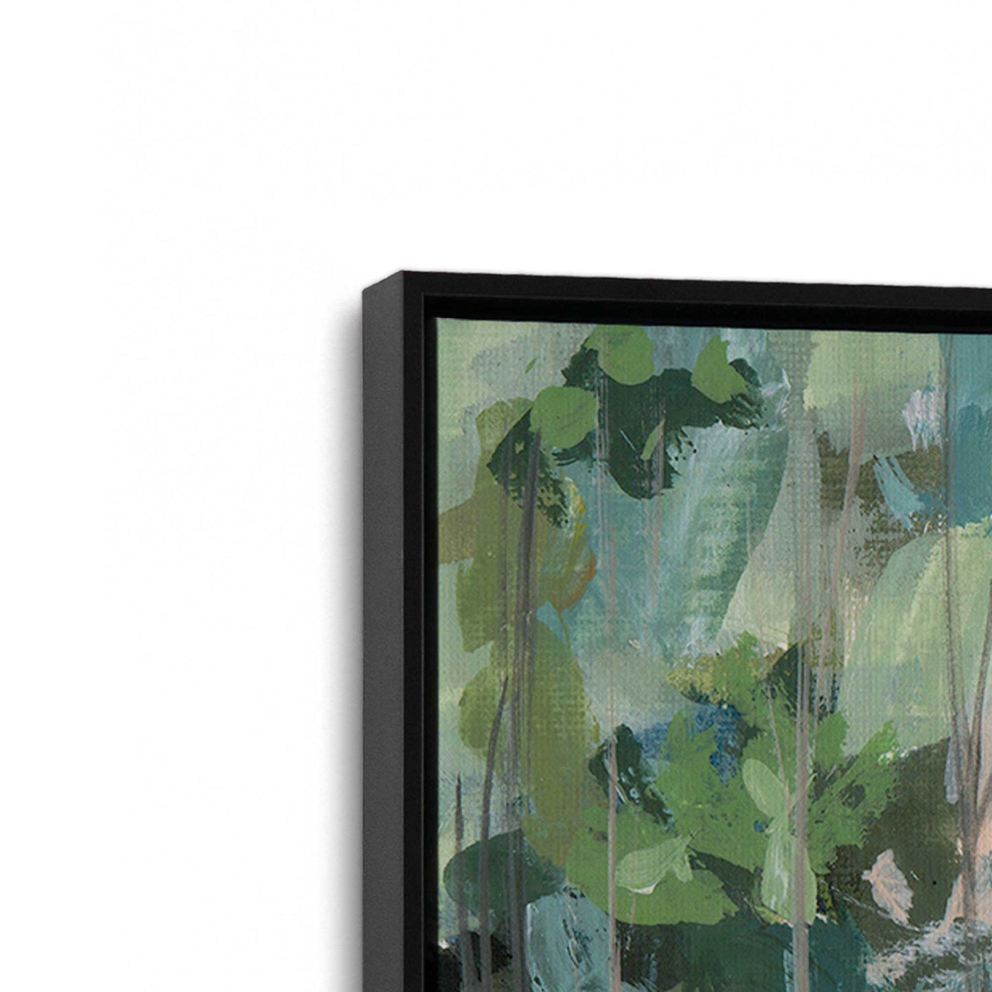[Color:Satin Black], Picture of the corner of the art
