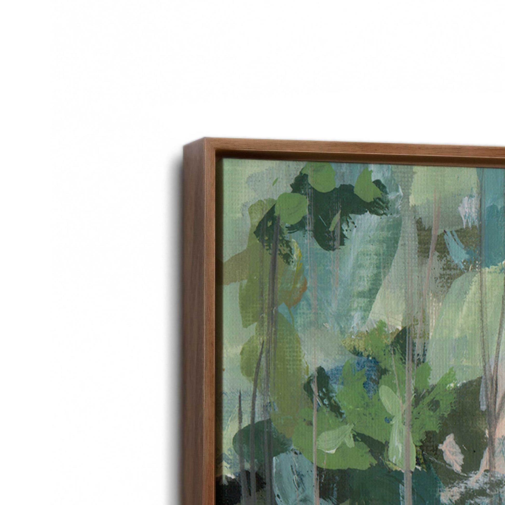 [Color:Walnut], Picture of the corner of the art