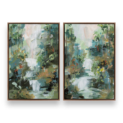[Color:Walnut], Picture of art in a Walnut frame