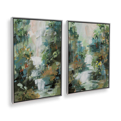[Color:Polished Chrome], Picture of art in a Polished Chrome frame at an angle