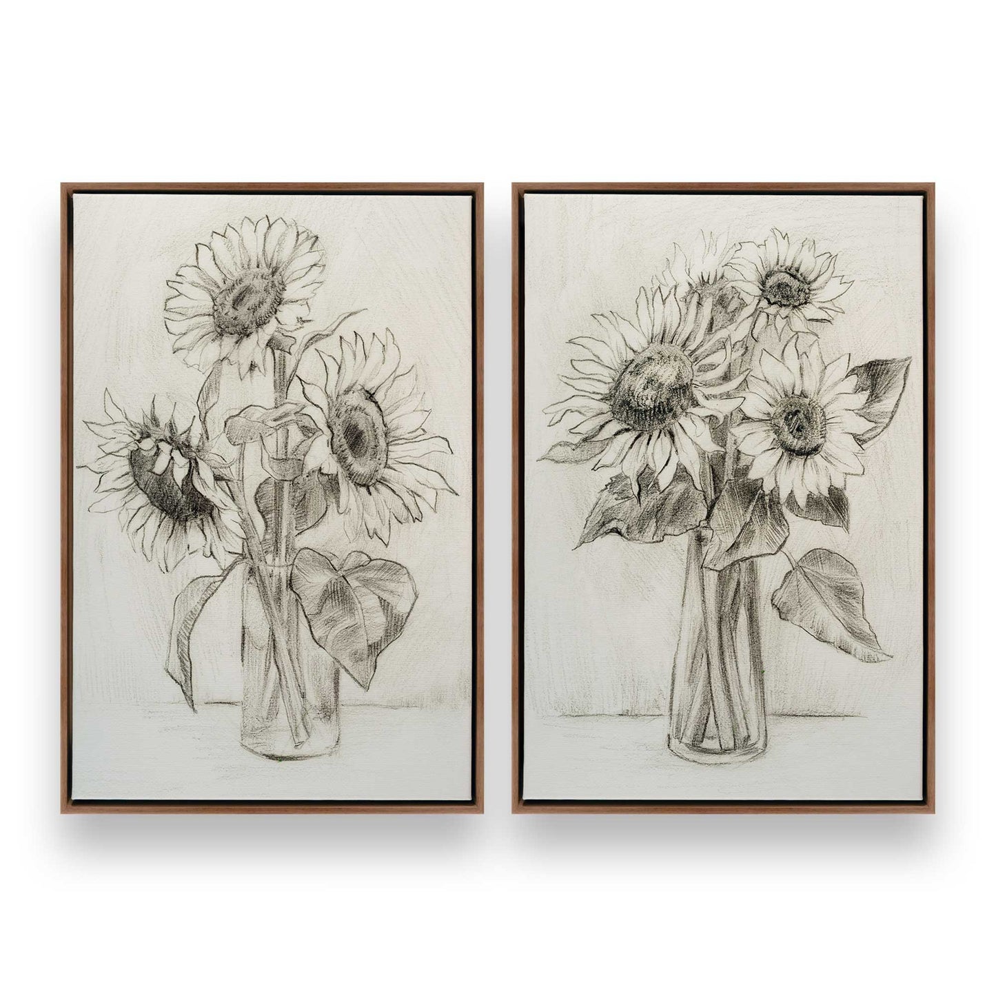 [Color:Walnut], Picture of art in a Walnut frame