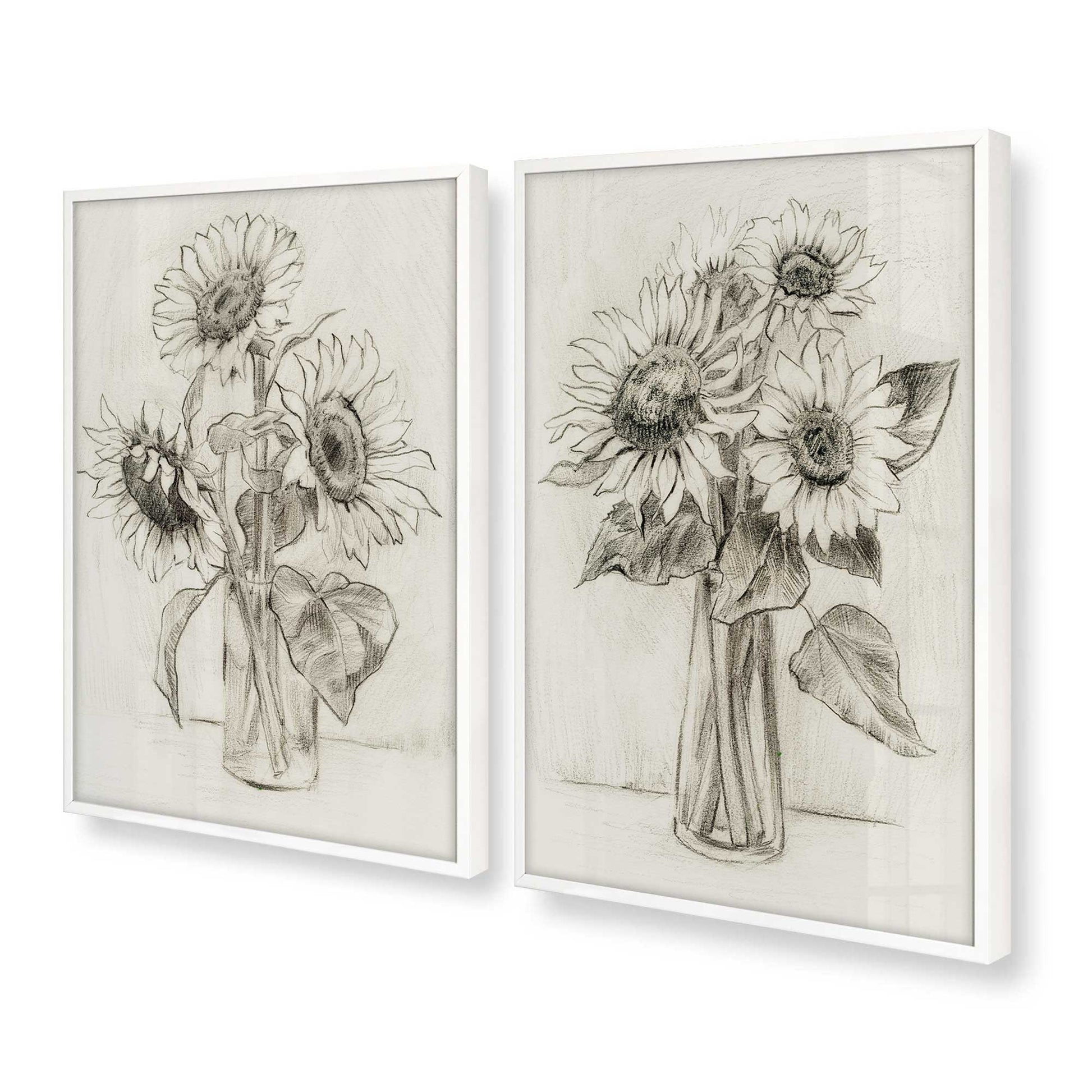 [Color:Opaque White], Picture of art in a Opaque White frame at an angle