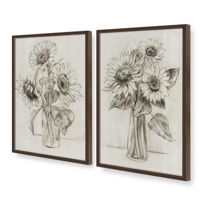 [Color:Belvinder Brown], Picture of art in a Belvinder Brown frame at an angle