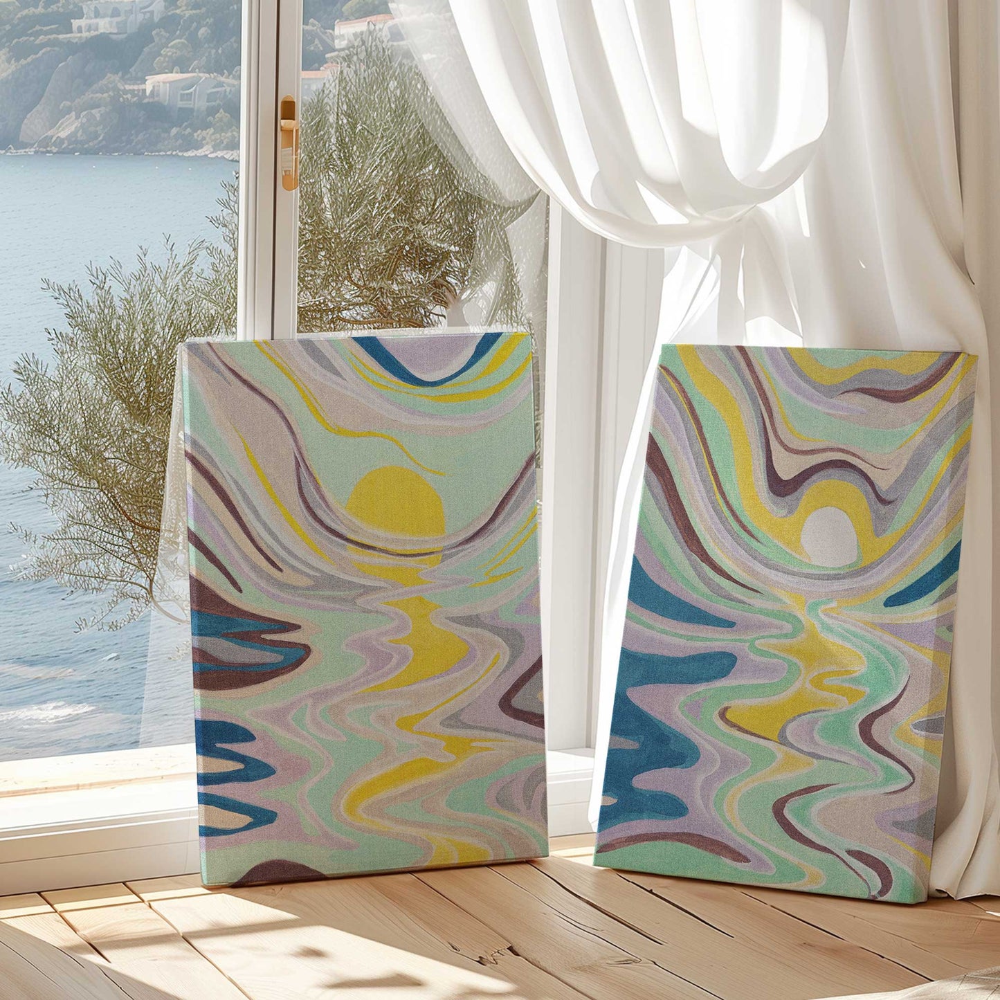 [Color:Stretched Canvas], Picture of art