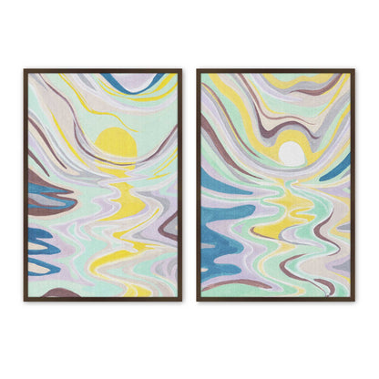 [Color:Belvinder Brown], Picture of art in a Belvinder Brown frame