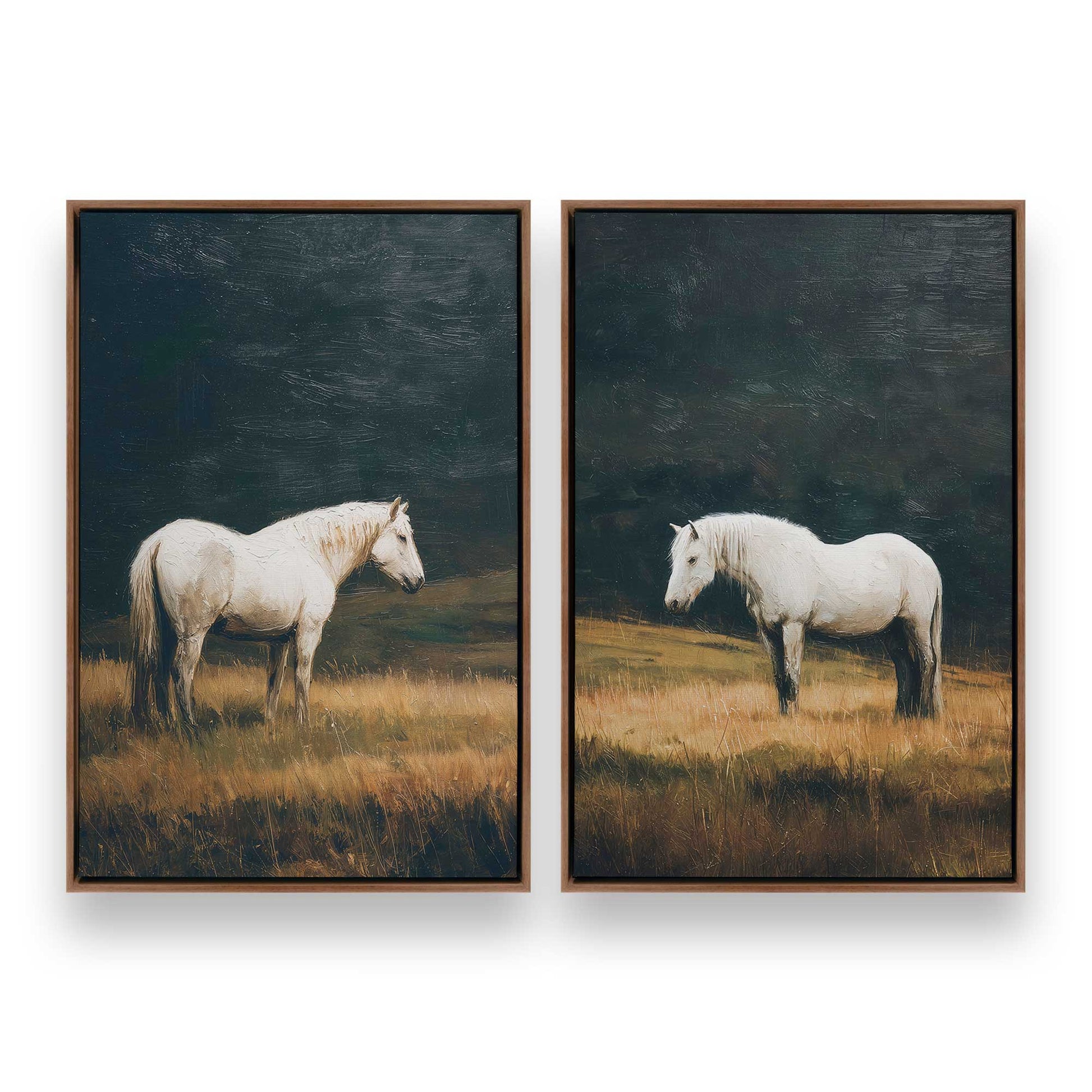 [Color:Walnut], Picture of art in a Walnut frame