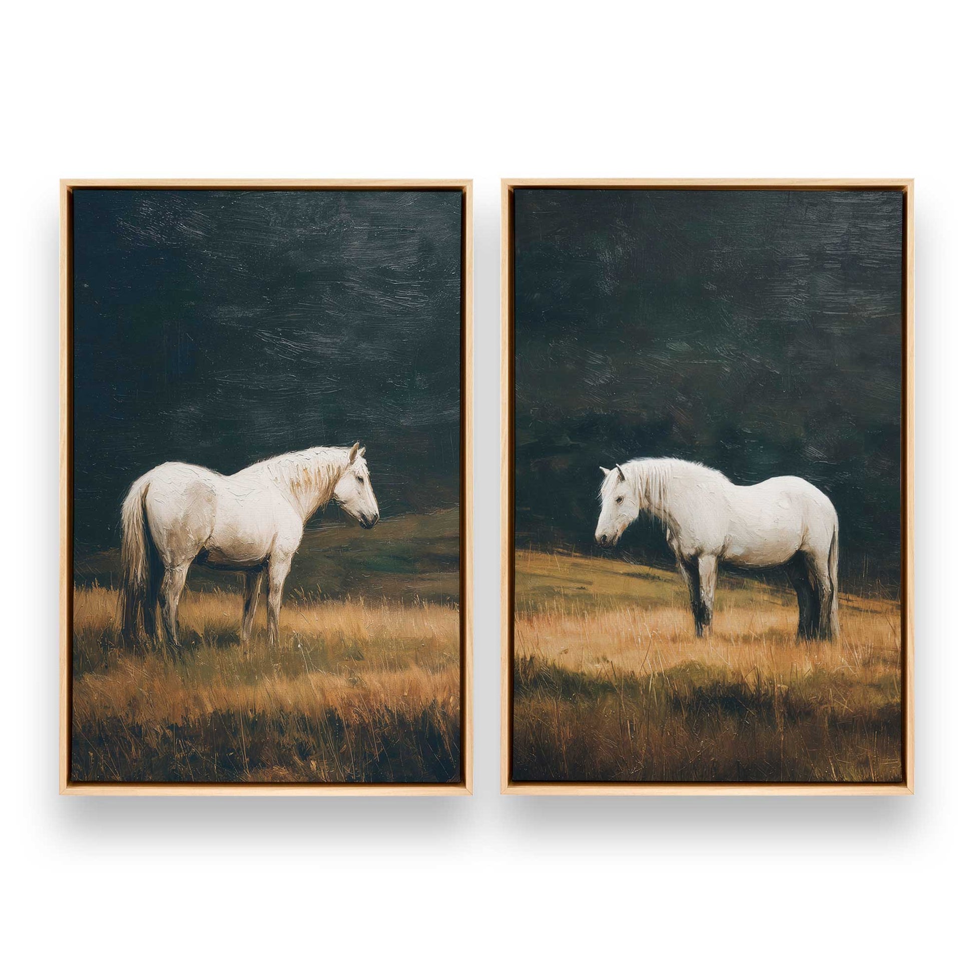 [Color:American Maple], Picture of art in a American Maple frame