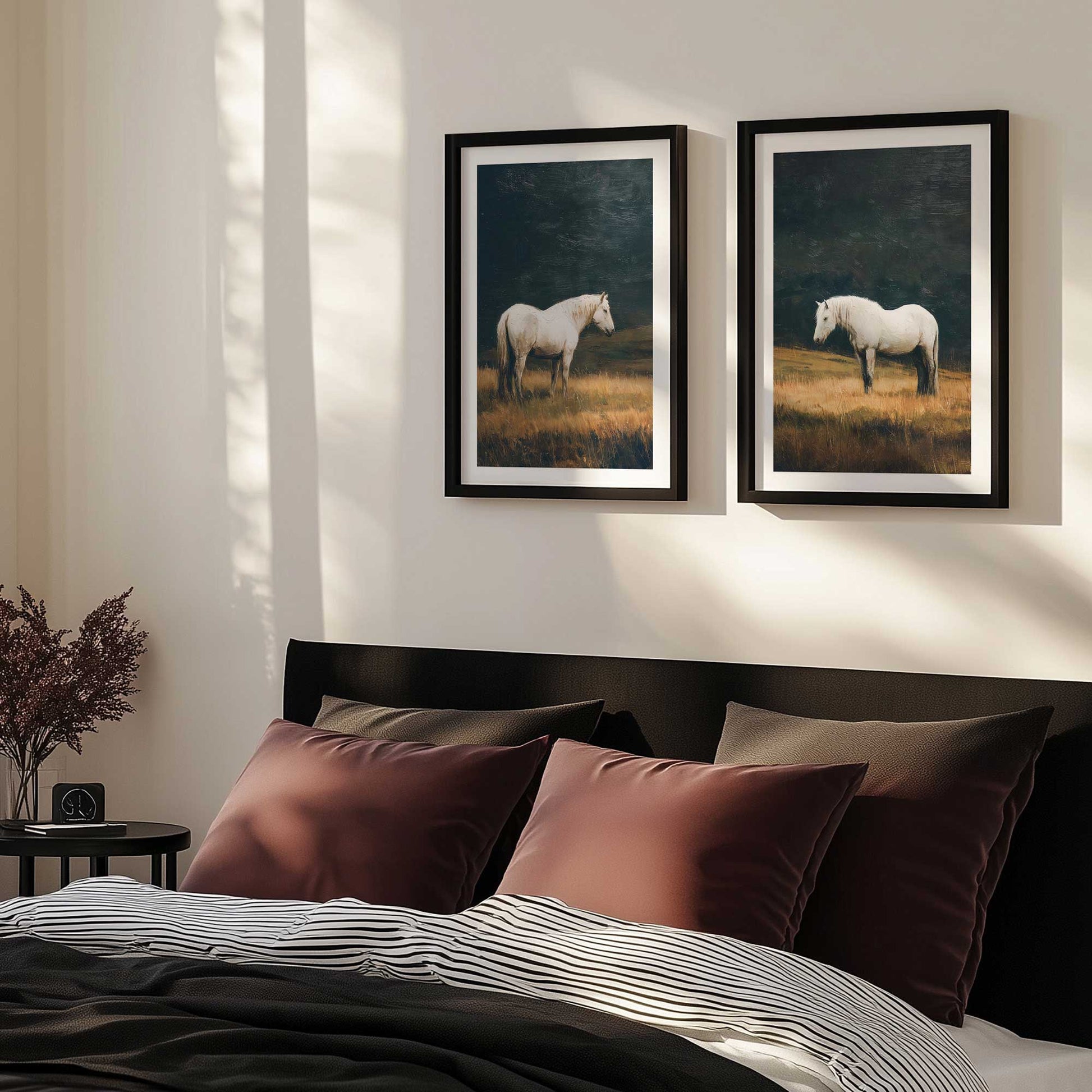 [Color:American Maple], Picture of art in a American Maple frame