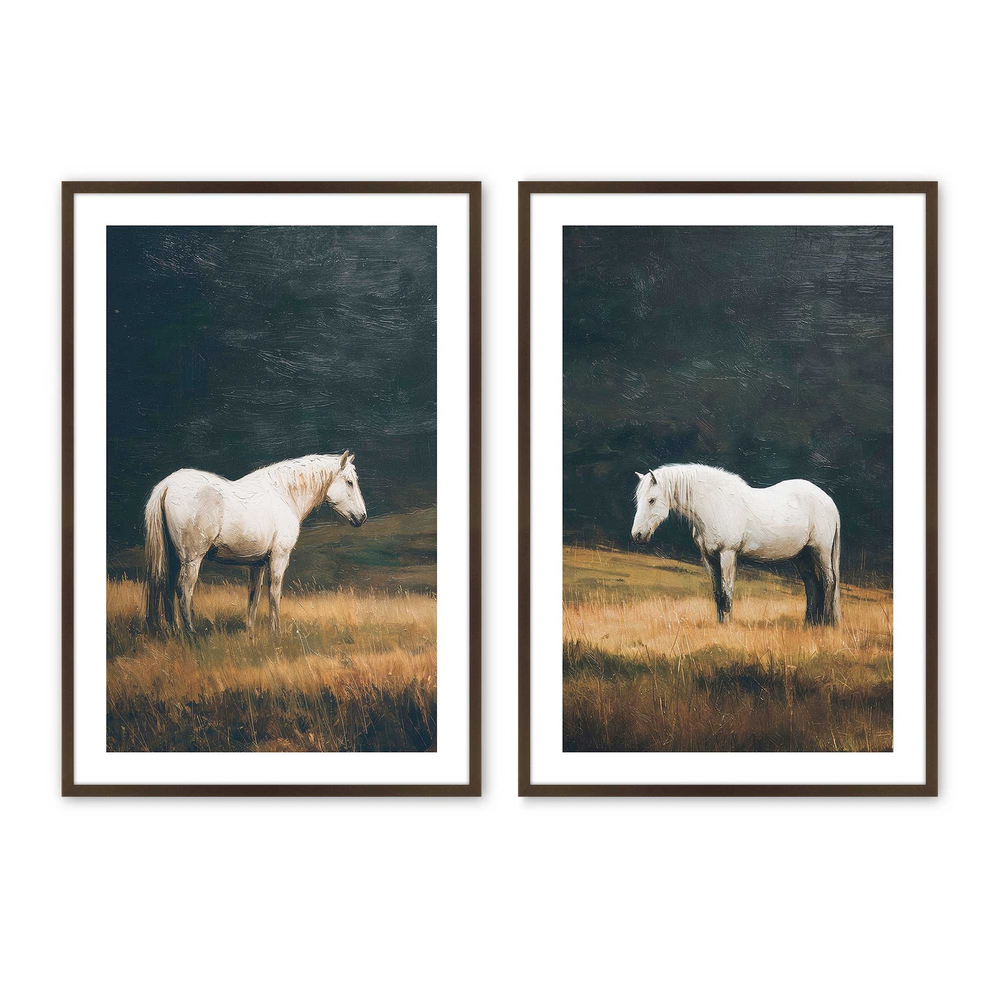 [Color:Belvinder Brown], Picture of art in a Belvinder Brown frame