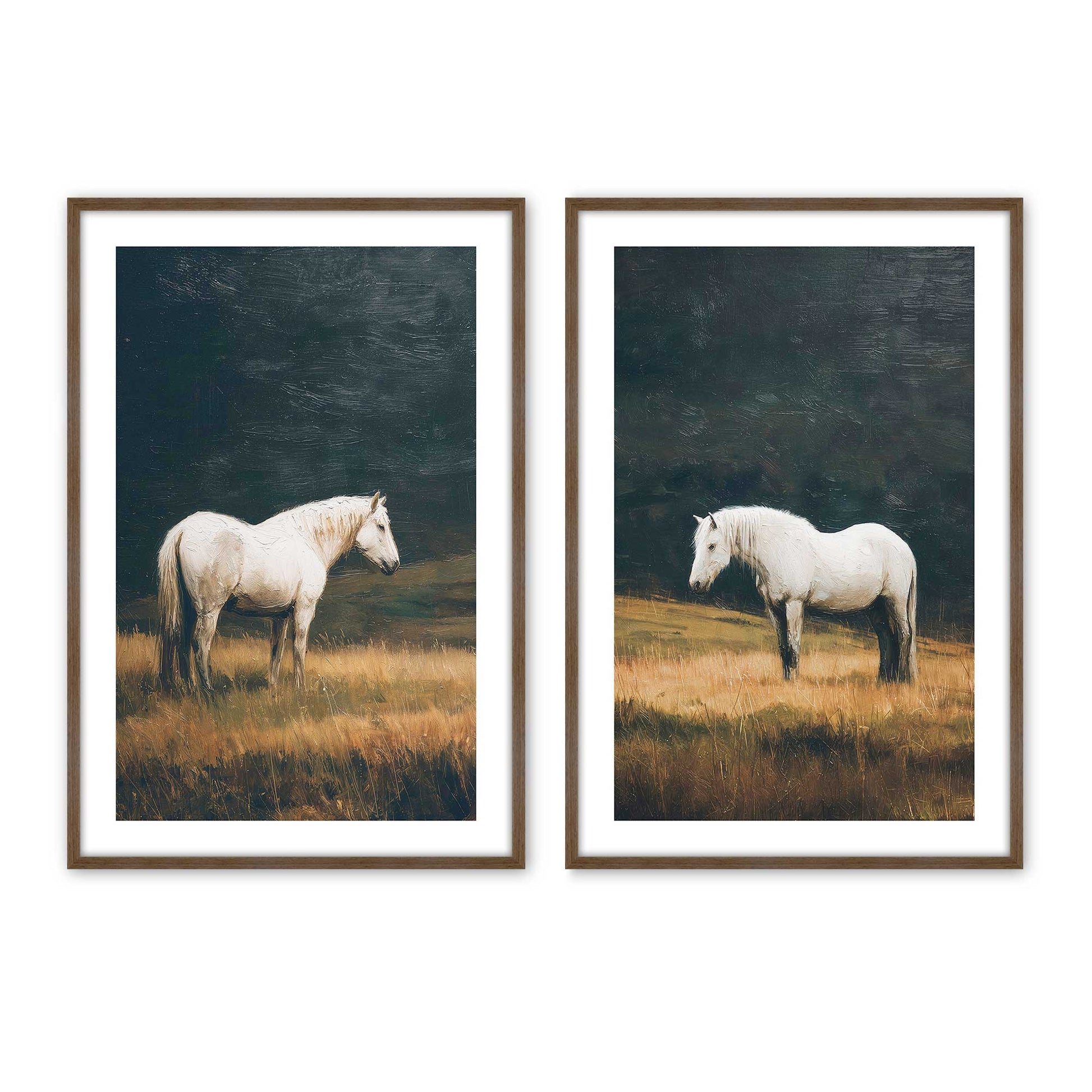 [Color:Walnut], Picture of art in a Walnut frame