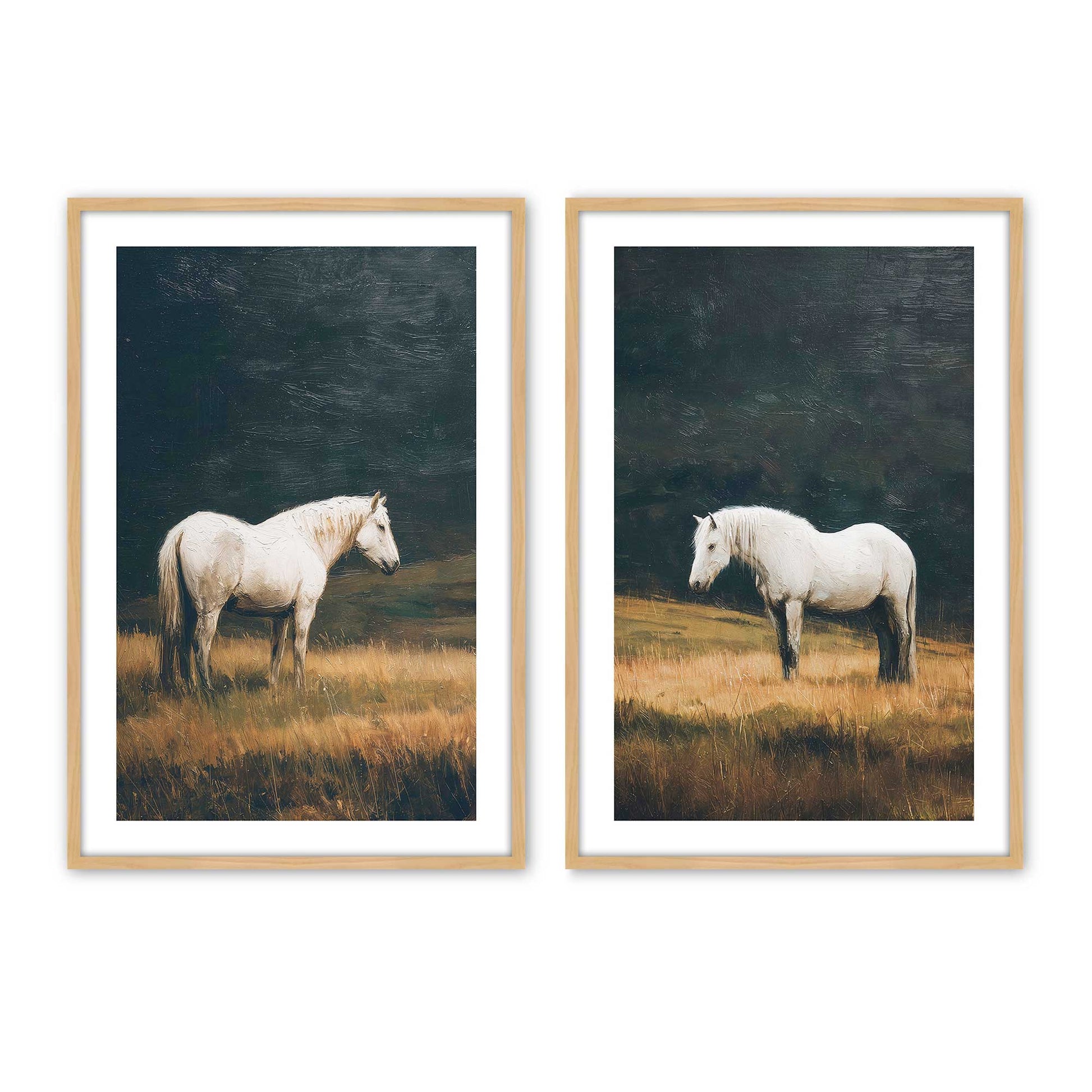 [Color:American Maple], Picture of art in a American Maple frame
