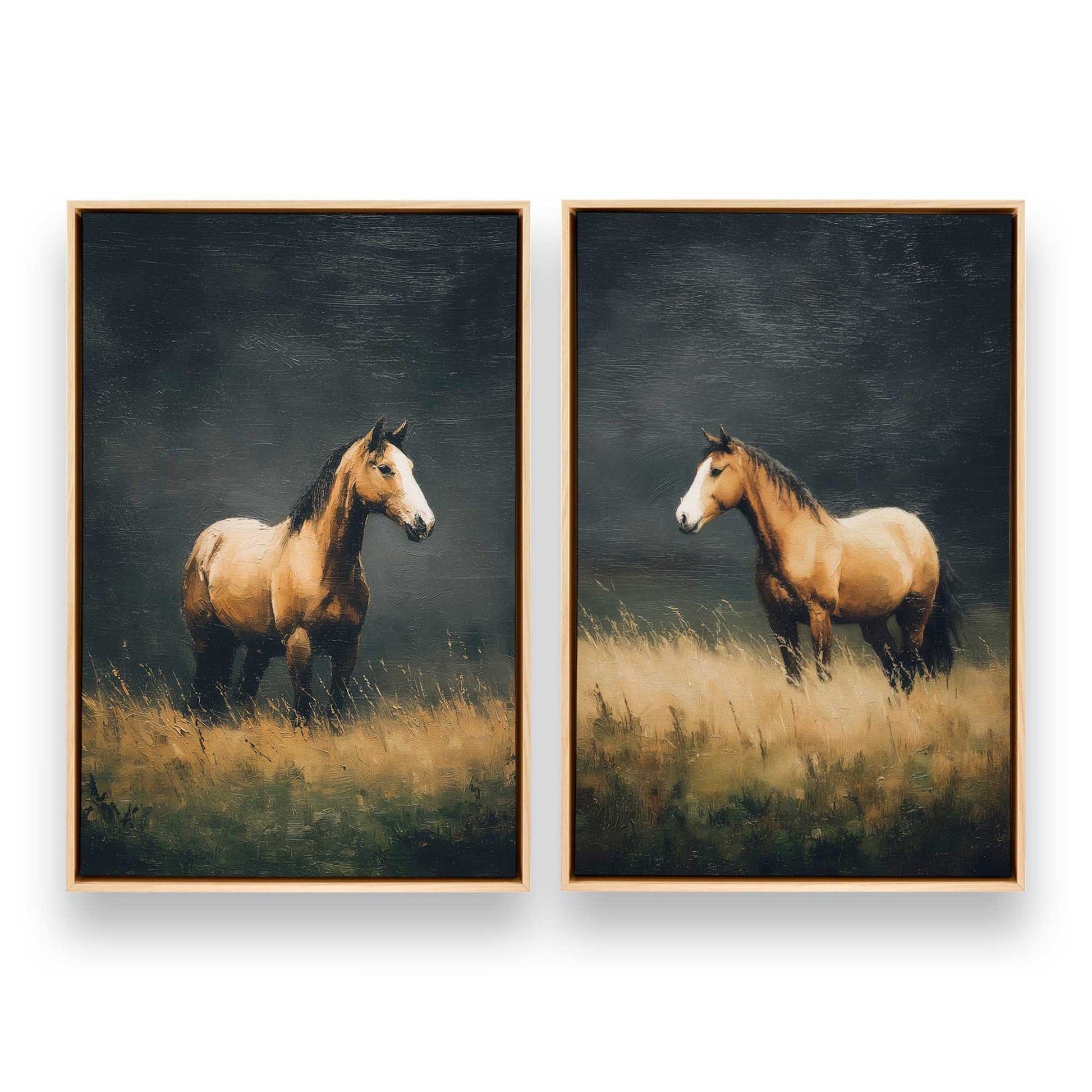 [Color:American Maple], Picture of art in a American Maple frame