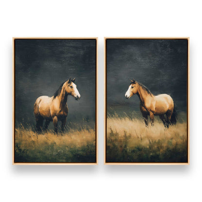 [Color:American Maple], Picture of art in a American Maple frame