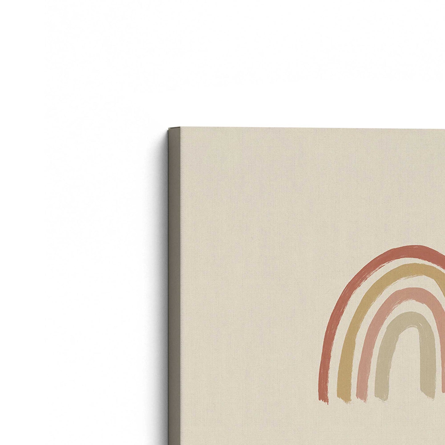 [Color:Stretched Canvas], Picture of art at an angle