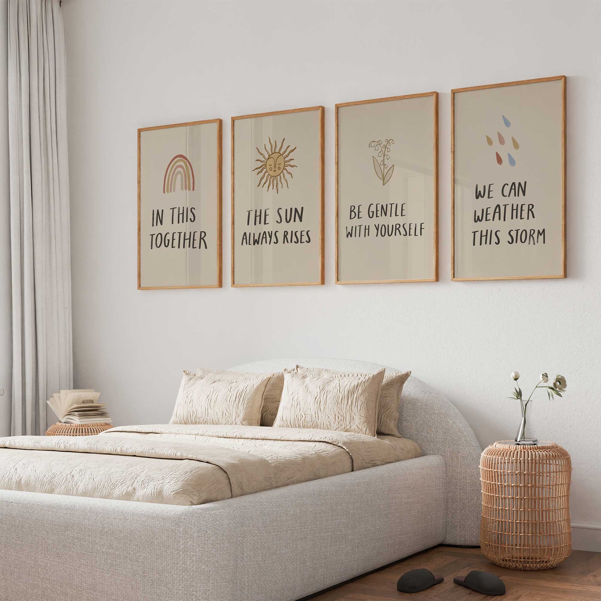 [Color:Walnut], Picture of art in a Walnut frame