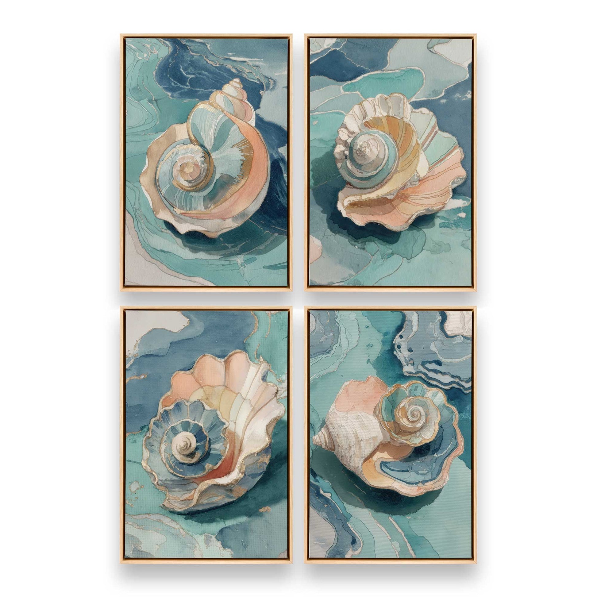 [Color:American Maple], Picture of art in an American Maple frame