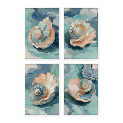 [Color:Opaque White], Picture of art in an Opaque White frame