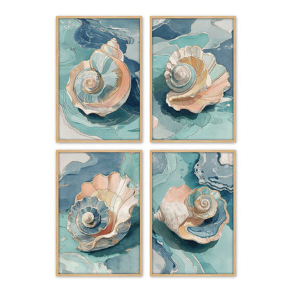 [Color:American Maple], Picture of art in an American Maple frame