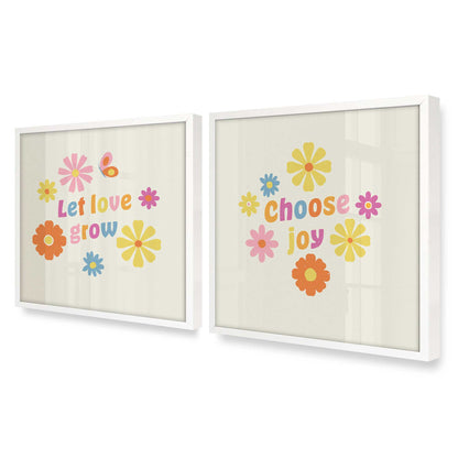 [Color:Opaque White], Picture of art in an Opaque White frame at an angle